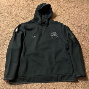 Nike NBA Boston Celtics Team Issue Tech Fleece Warmup Hoodie FB6191-010 Size 2XL